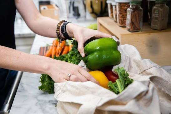 organic groceries without plastic